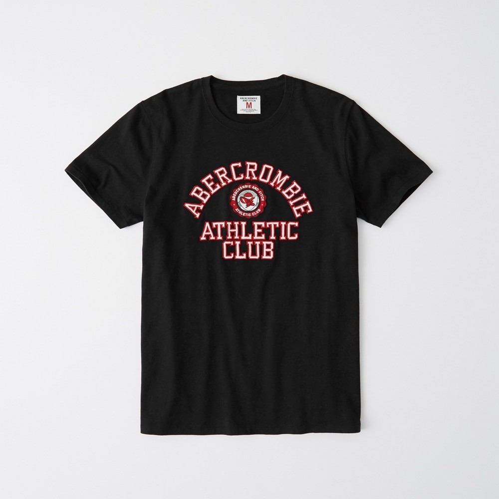 Hình Áo thun nam Abercrombie & Fitch AF-US-T31 Applique Logo Tee
