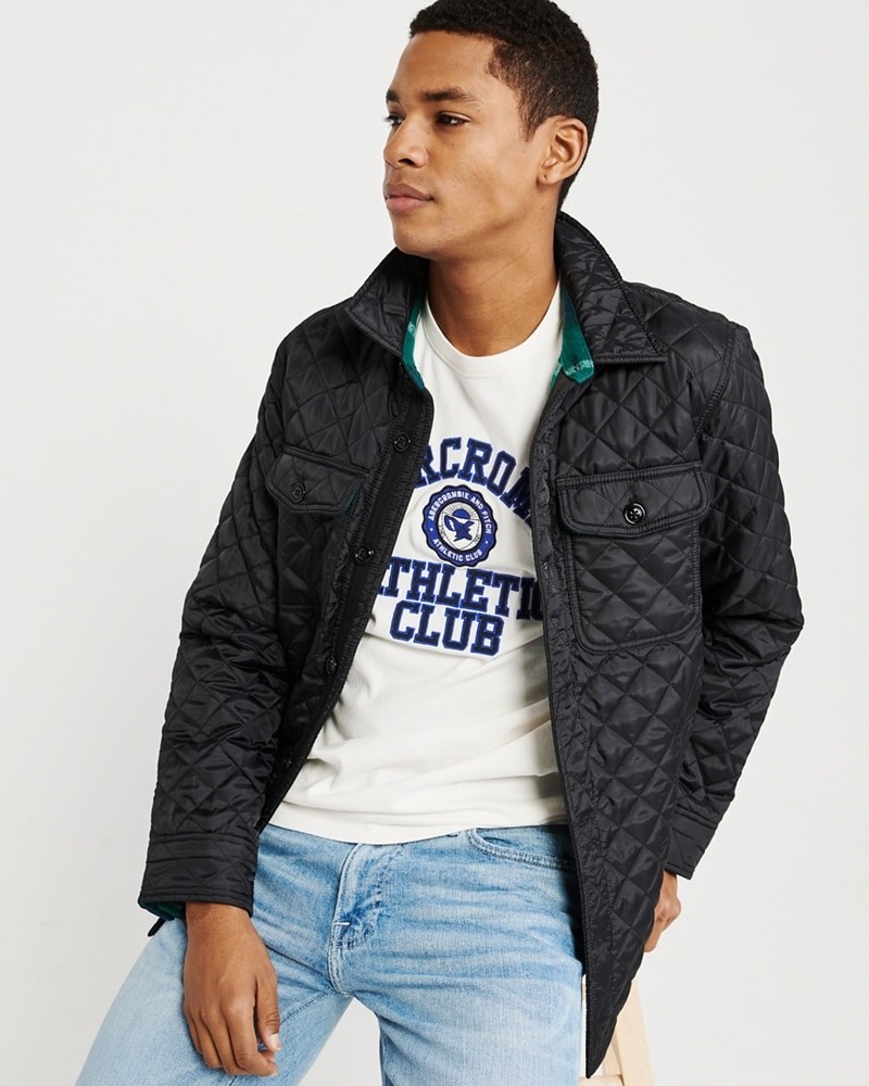 Hình Áo thun nam Abercrombie & Fitch AF-US-T32 Applique Logo Tee