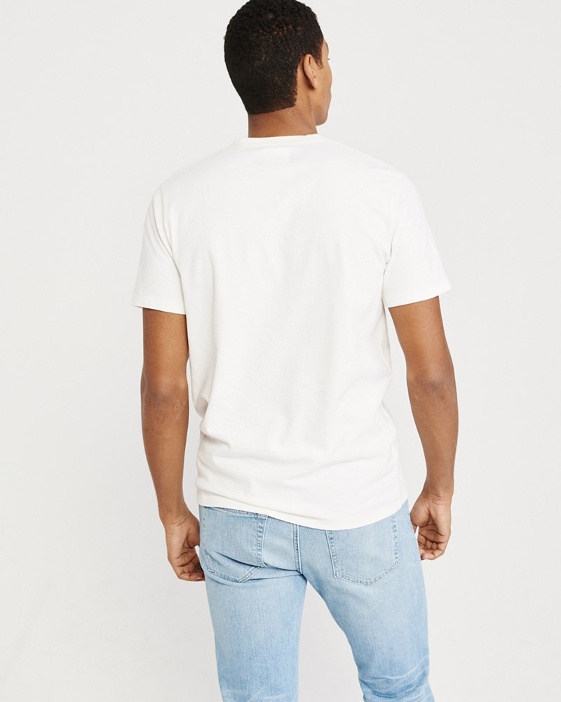 Hình Áo thun nam Abercrombie & Fitch AF-US-T32 Applique Logo Tee