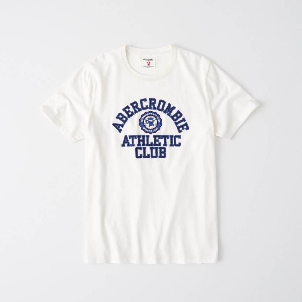 Hình Áo thun nam Abercrombie & Fitch AF-US-T32 Applique Logo Tee