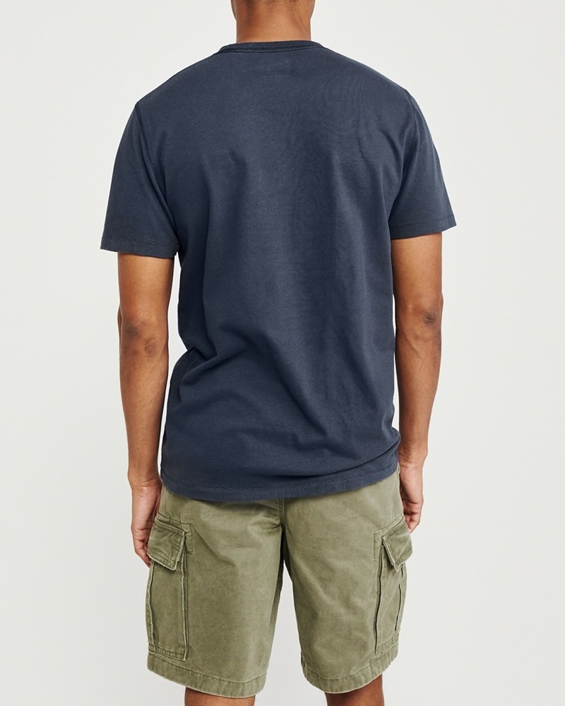 Hình Áo thun nam Abercrombie & Fitch AF-US-T33 Applique Logo Tee