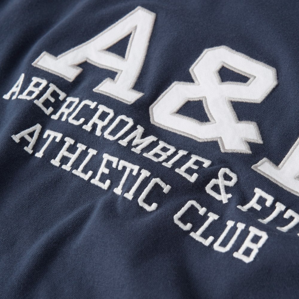 Hình Áo thun nam Abercrombie & Fitch AF-US-T33 Applique Logo Tee