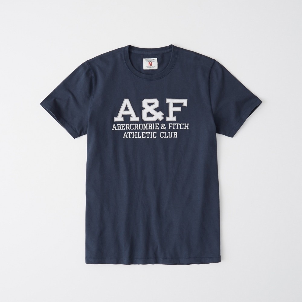 Hình Áo thun nam Abercrombie & Fitch AF-US-T33 Applique Logo Tee