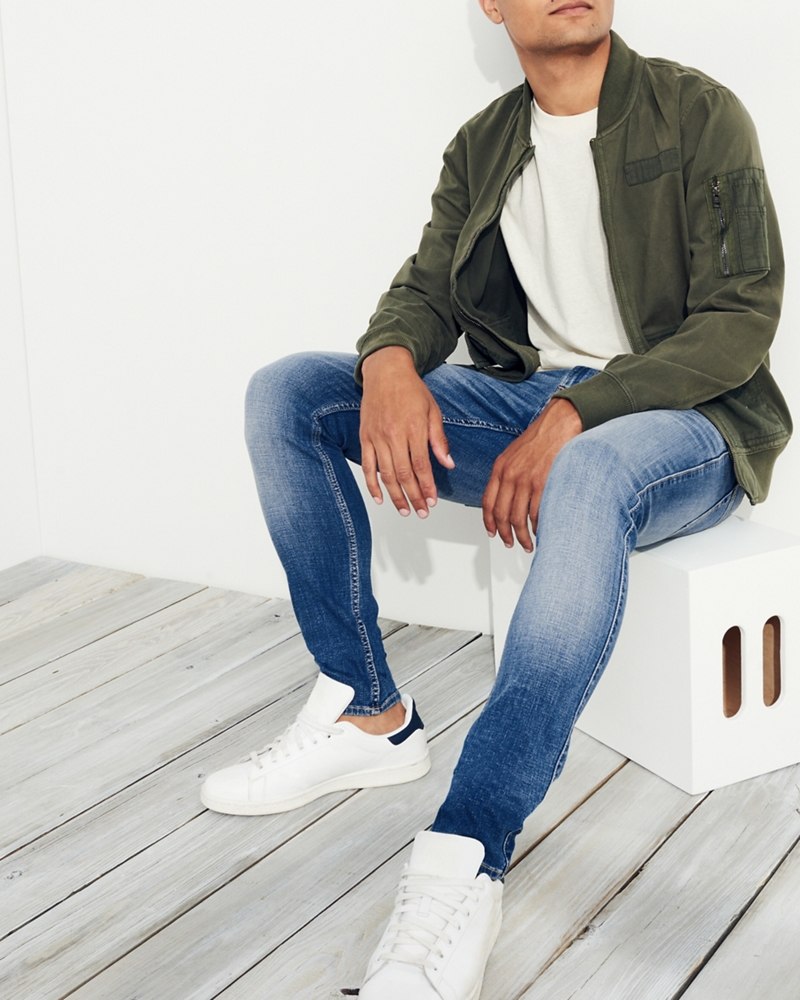Hình Quần jean nam Hollister HCO-US-J19 Advanced Stretch Extreme Skinny Jeans