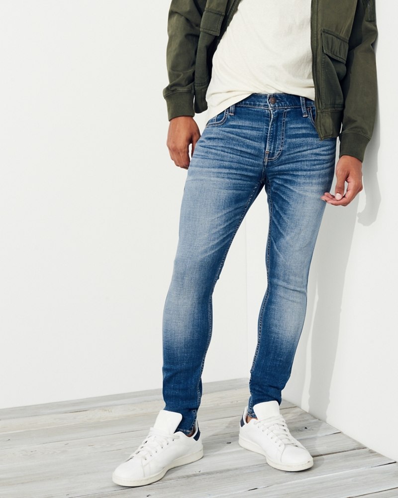 Hình Quần jean nam Hollister HCO-US-J19 Advanced Stretch Extreme Skinny Jeans