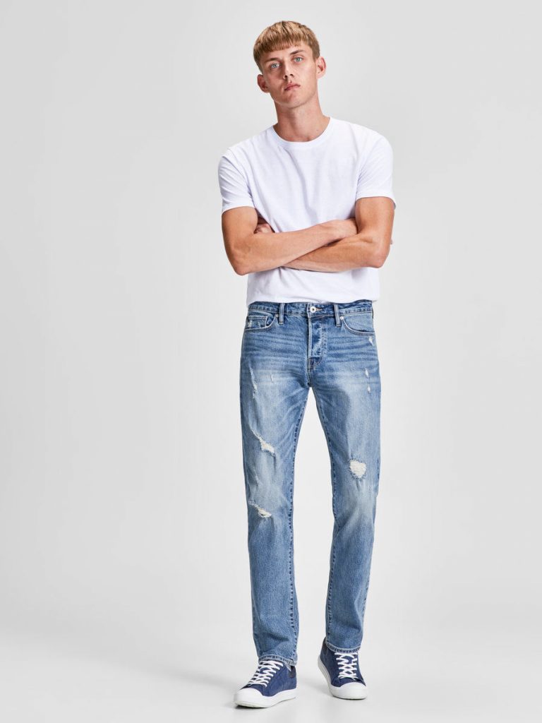 Hình Quần jeans nam Jack & Jones JAJ-J09 MIKE ICON CR 026 COMFORT FIT