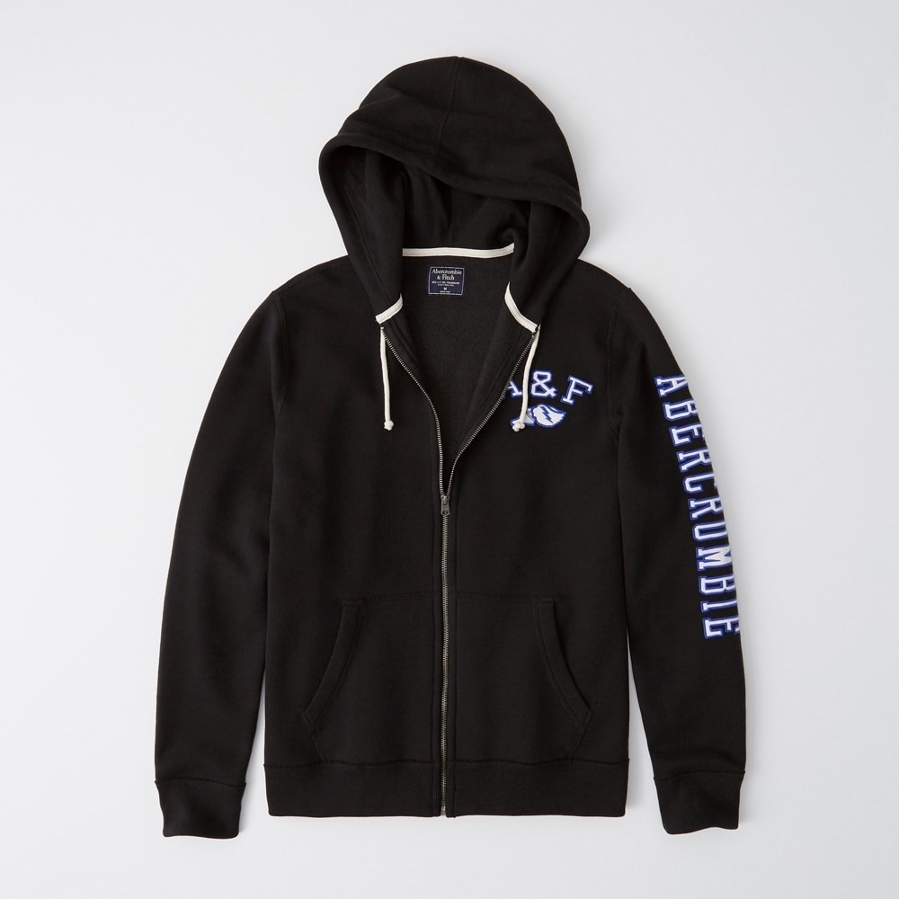 Hình Áo khoác nam Abercrombie & Fitch AF-US-K21 Full-Zip Logo Hoodie