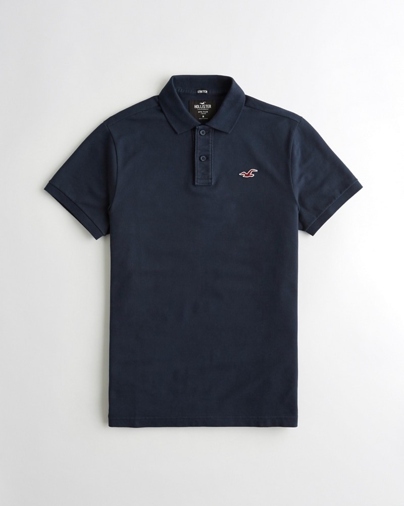 Hình Áo thun nam Hollister HCO-P201 Stretch Classic Fit Polo