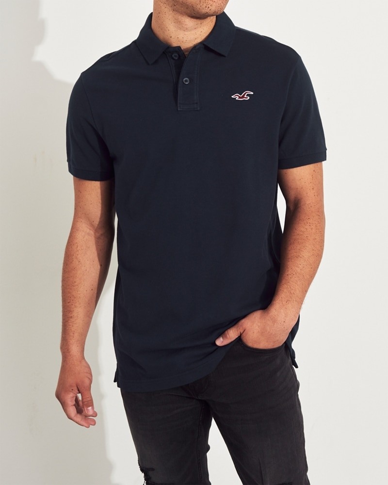 Hình Áo thun nam Hollister HCO-P201 Stretch Classic Fit Polo