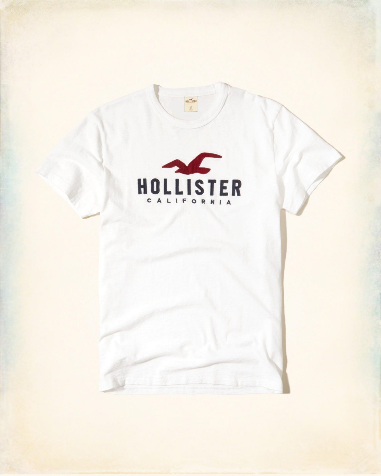 Hình Áo thun nam Hollister California HCO-T141 Applique Logo Graphic Tee