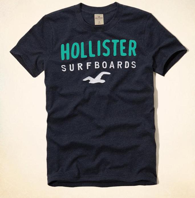 Hình Áo thun nam Hollister Surfboards HCO-T143 Graphic Tee