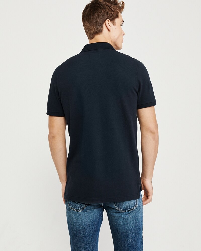 Hình Áo thun polo Abercrombie & Fitch AF-US-P32 Short-Sleeve Stretch Polo