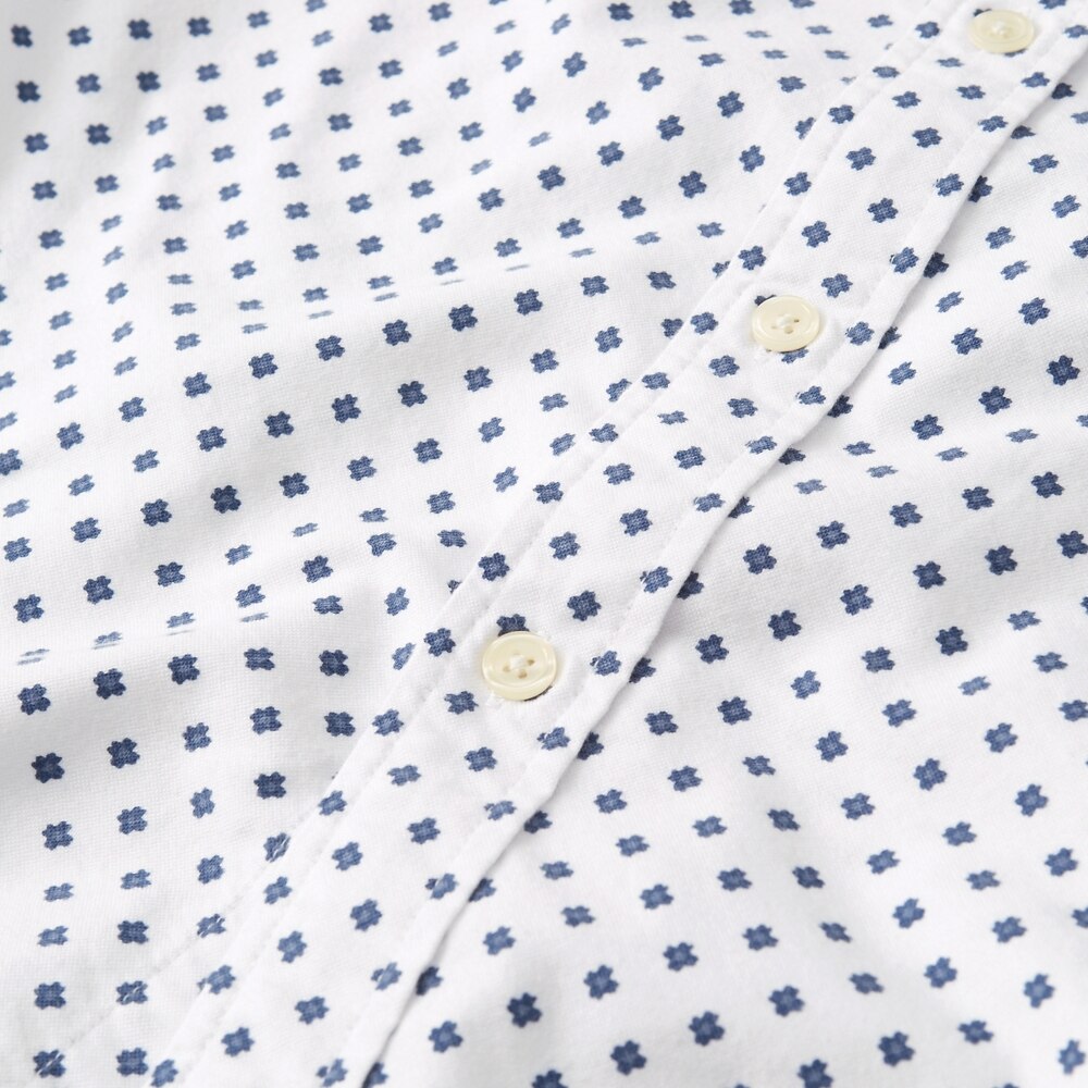 Hình Áo sơmi nam Abercrombie & Fitch AF-US-SM85 Printed Oxford Shirt