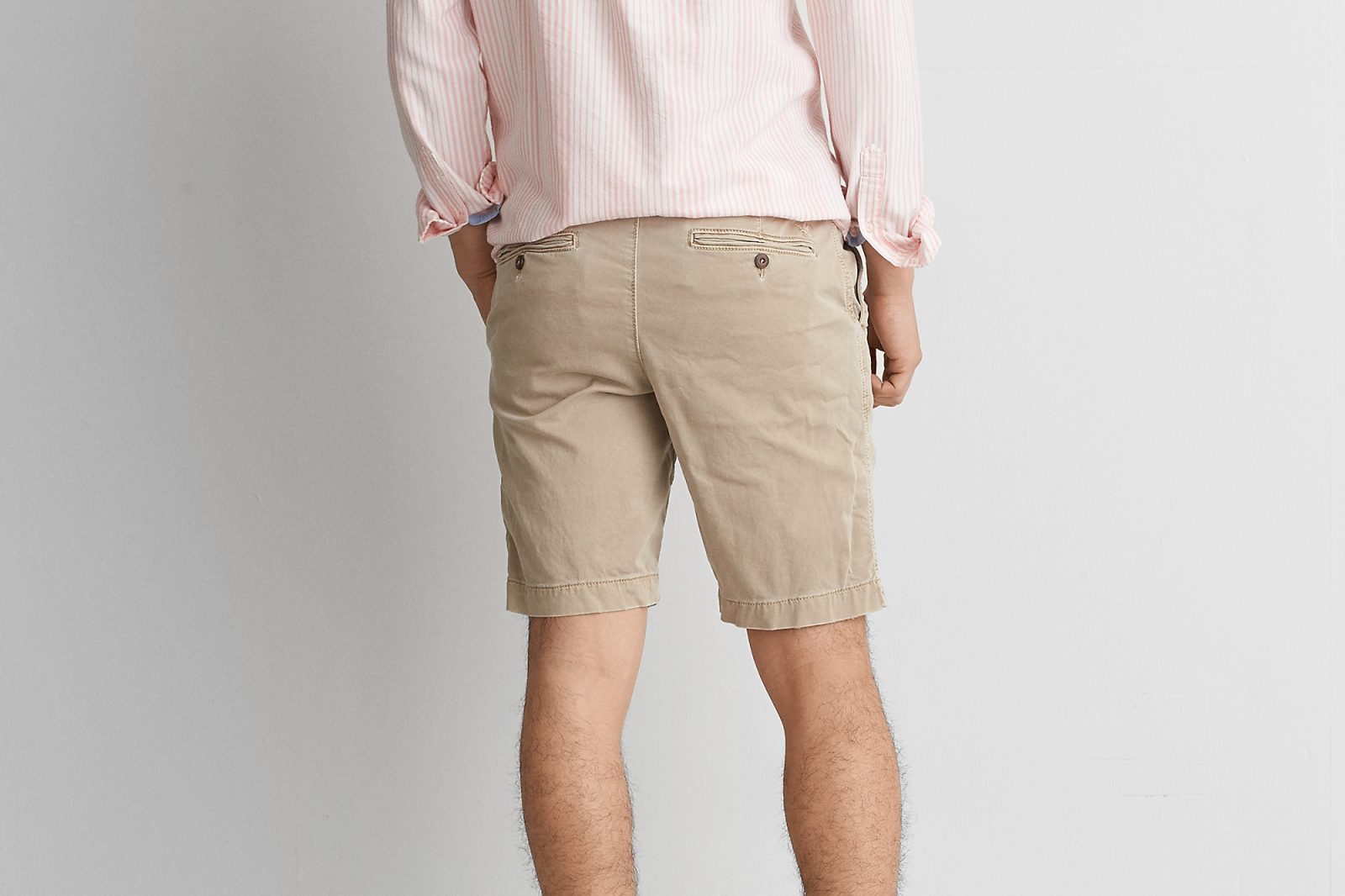 Hình Quần shorts khaki nam American Eagle AE-S03 Classic