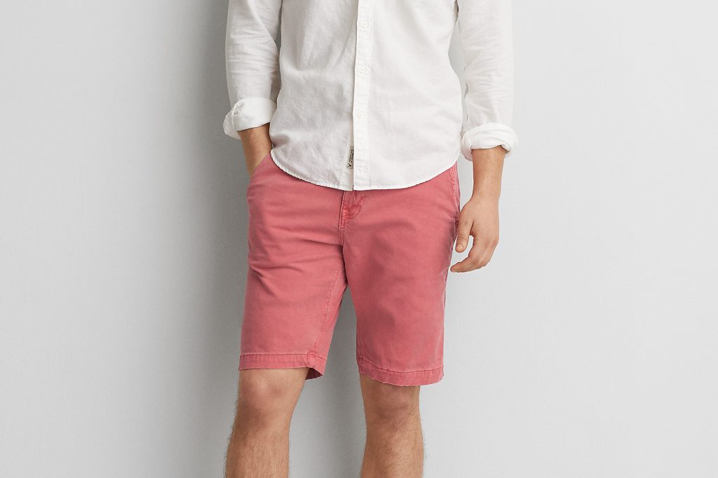 Hình Quần shorts khaki nam American Eagle AE-S07 Classic Hình Quần shorts khaki nam American Eagle AE-S07 Classic