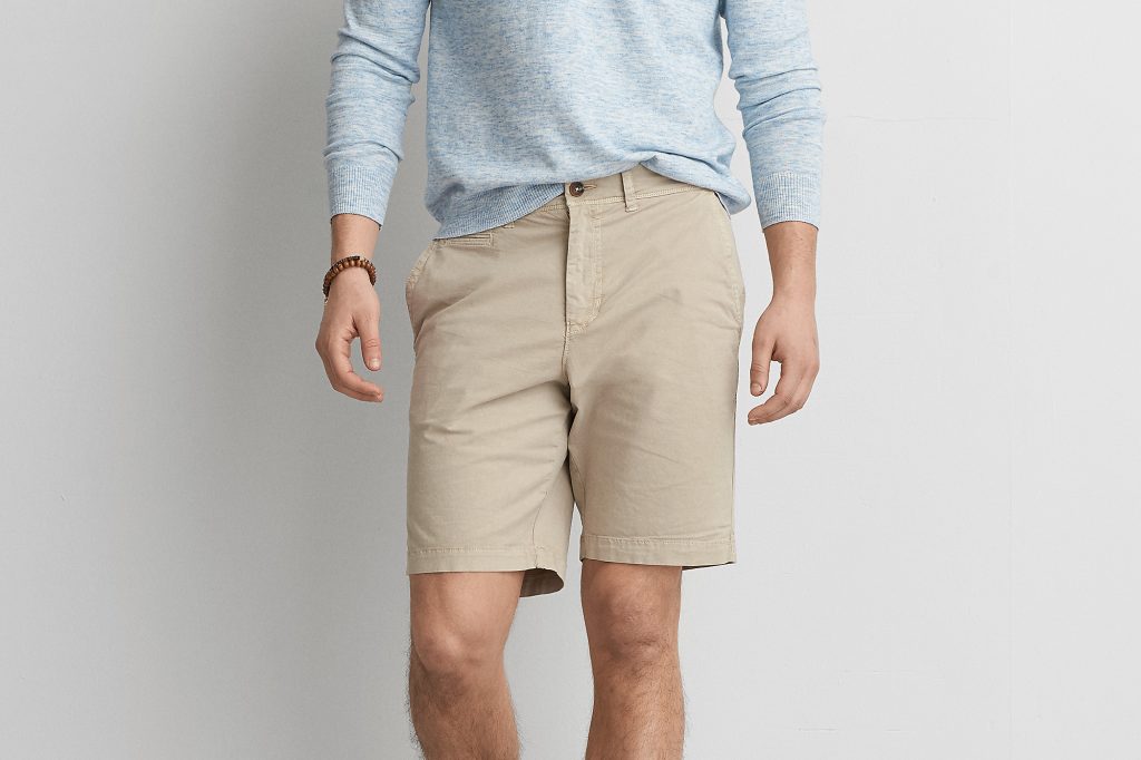 Hình Quần shorts khaki nam American Eagle AE-S08 Classic Hình Quần shorts khaki nam American Eagle AE-S08 Classic