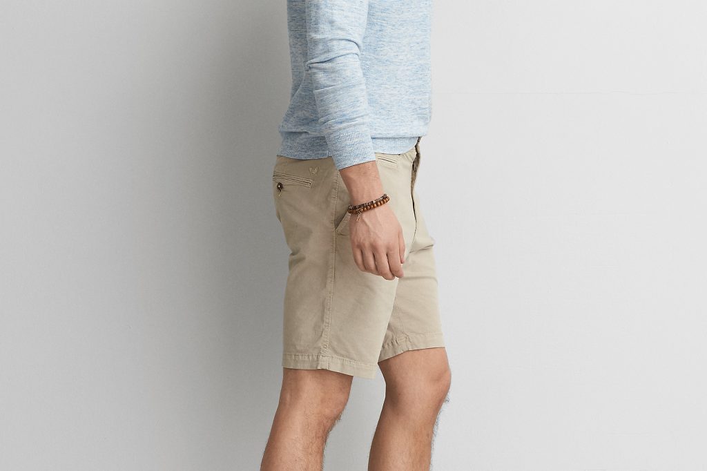 Hình Quần shorts khaki nam American Eagle AE-S08 Classic Hình Quần shorts khaki nam American Eagle AE-S08 Classic