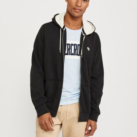 Hình Áo khoác nam Abercrombie & Fitch AF-K23 Full-Zip Icon Hoodie