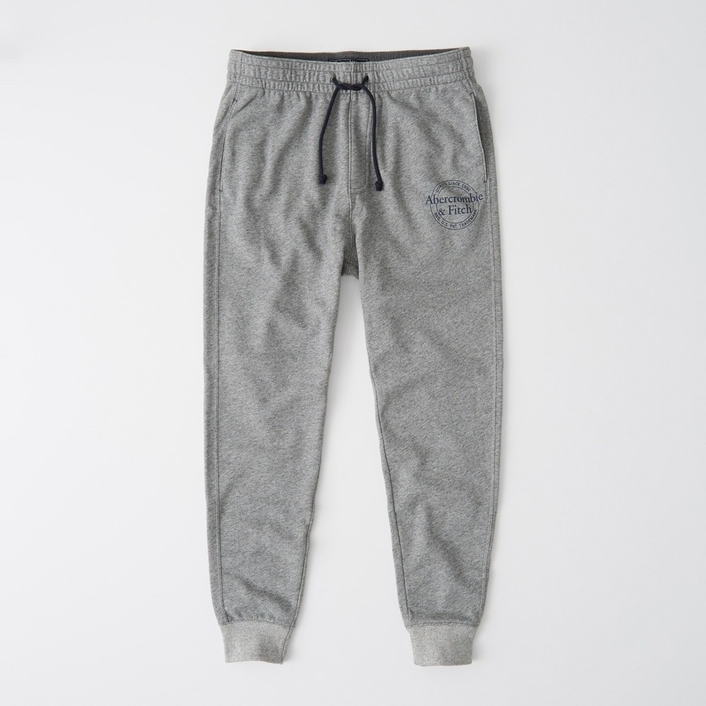 Hình Quần dài nam Abercrombie & Fitch AF-Q16 Print Logo Joggers