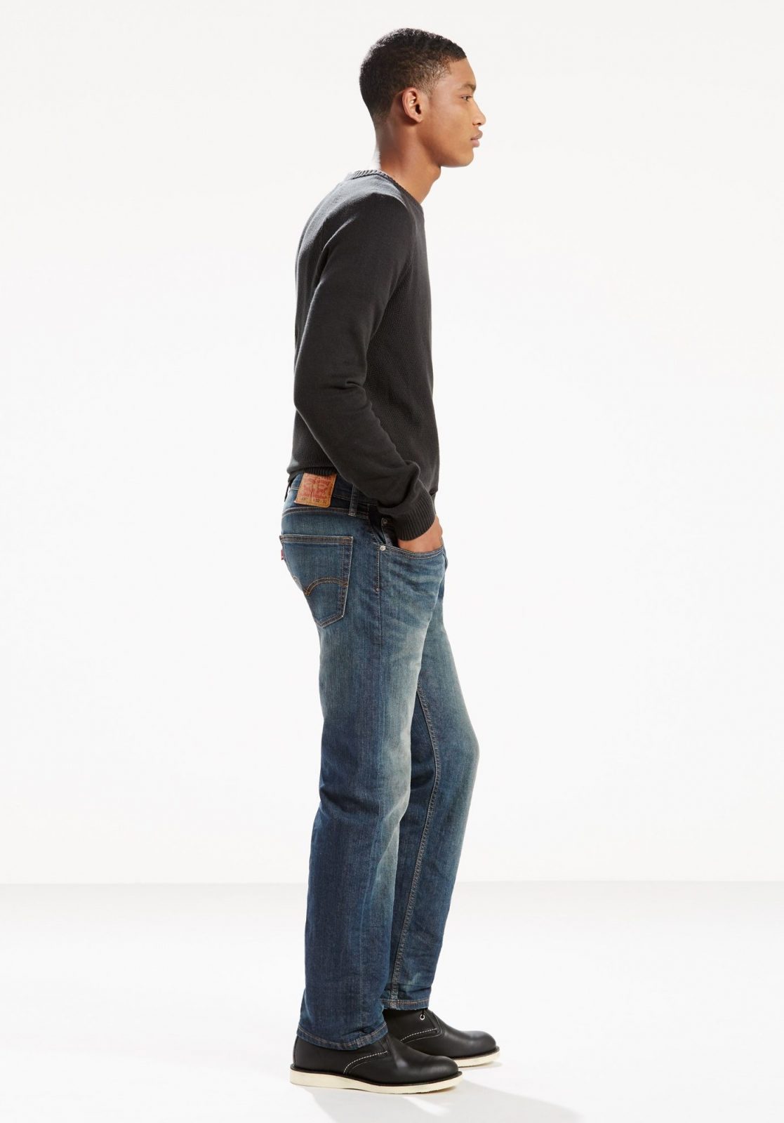 Hình Quần jeans nam Levis 505 LV-US-J02 Regular Fit Stretch Jeans