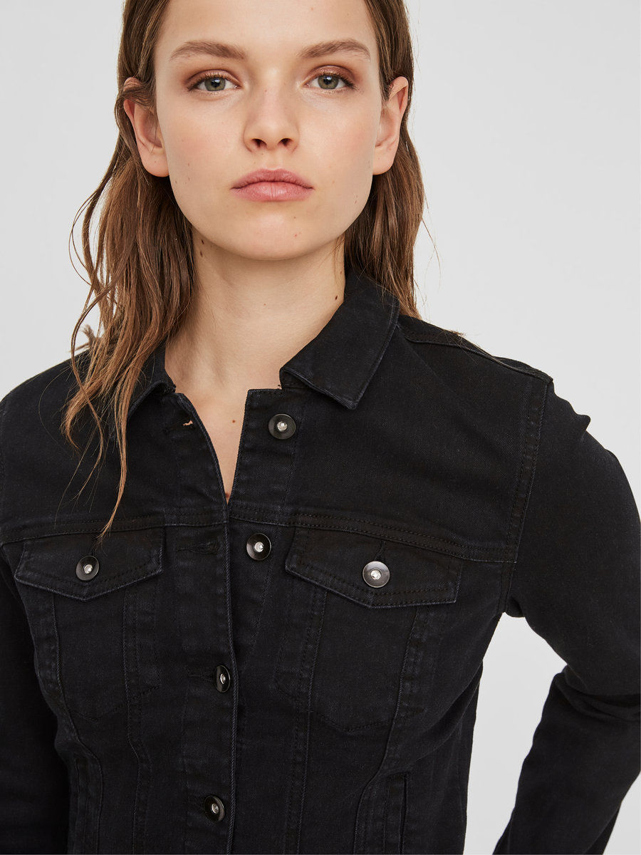 Hình Áo khoác jean nữ Veromoda VM-NK01 SHORT DENIM JACKET