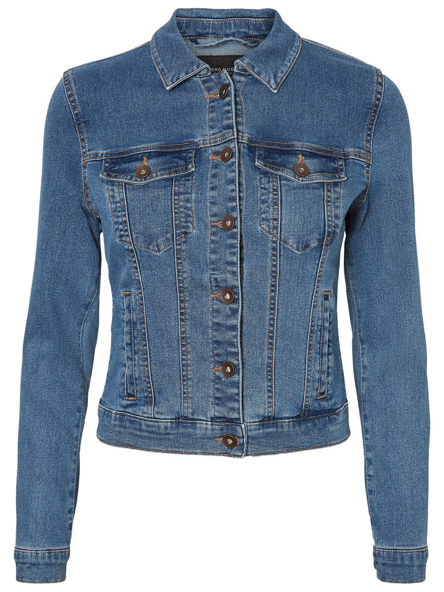 Hình Áo khoác jean nữ Veromoda VM-NK03 SHORT DENIM JACKET