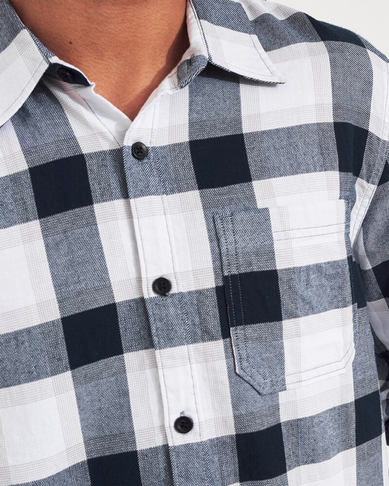 Hình Áo sơmi nam Hollister HCO-US-SM25 Twill Slim Fit Shirt