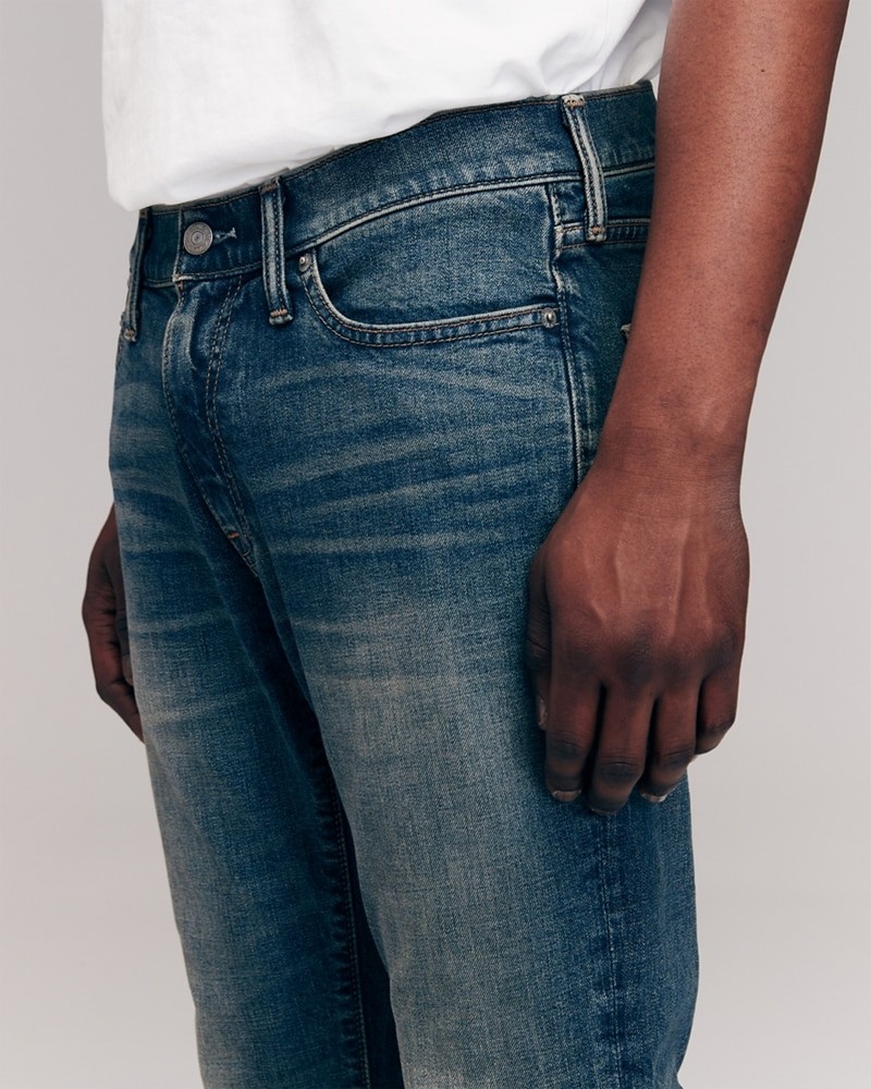 Hình Quần Jean nam Abercrombie & Fitch AF-US-J46 DISTRESSED SUPER SKINNY JEANS