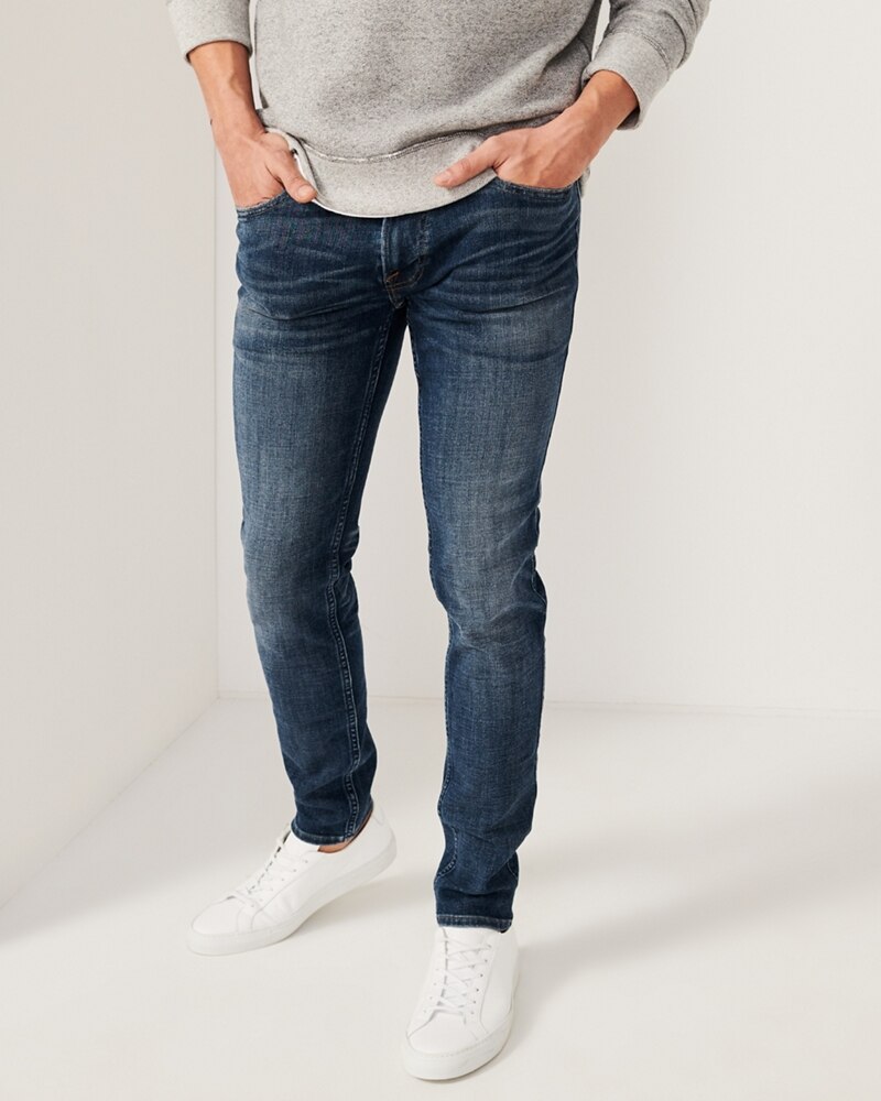 Hình Quần Jean nam Abercrombie & Fitch AF-US-J47 Super Skinny Jeans