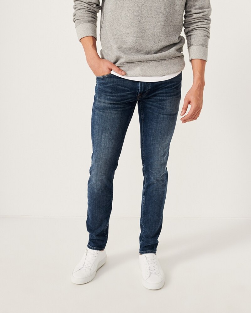 Hình Quần Jean nam Abercrombie & Fitch AF-US-J47 Super Skinny Jeans