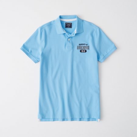 Hình Áo thun polo Abercrombie & Fitch AF-US-P37 Embroidered Logo Stretch Polo