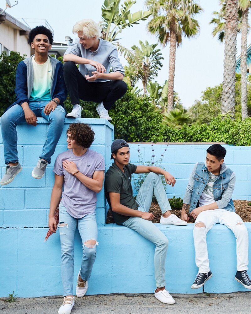 Hình Quần jean nam Hollister HCO-US-J21 Epic Flex Skinny Jeans