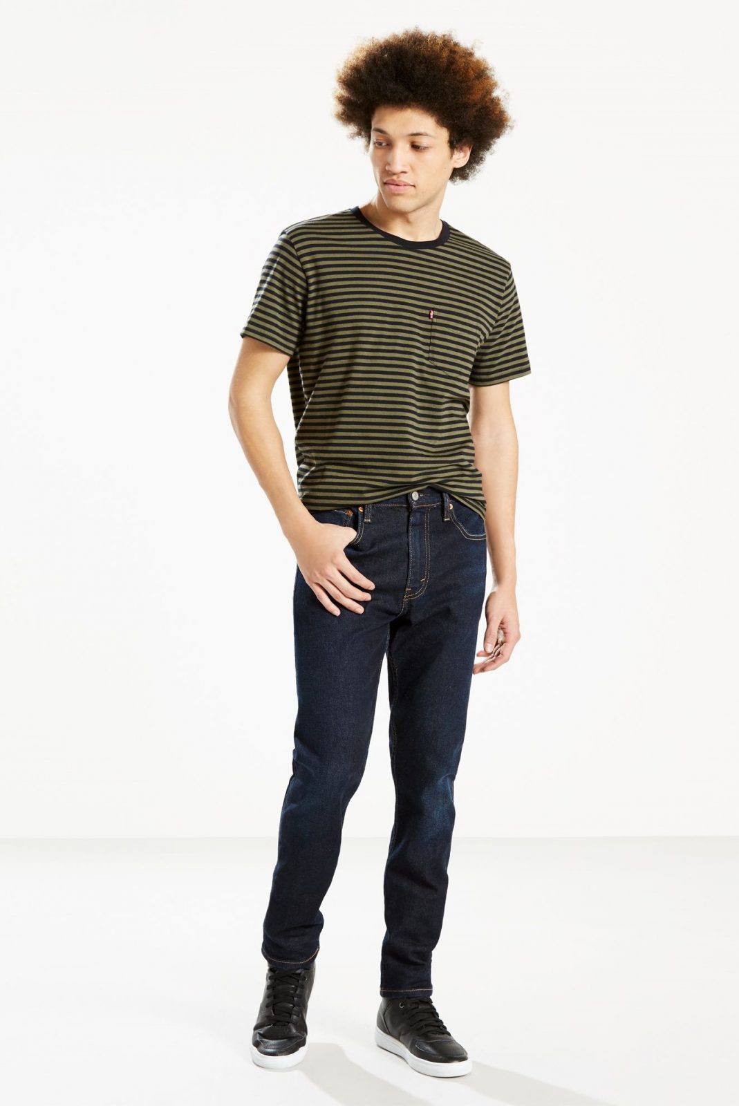 Introducir 66+ imagen levi’s tapered fit men’s jeans