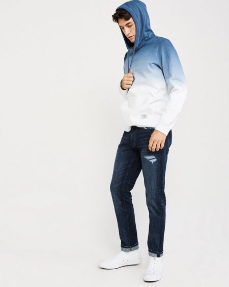 Hình Quần Jean nam Abercrombie & Fitch AF-US-J49 Ripped Skinny Jeans