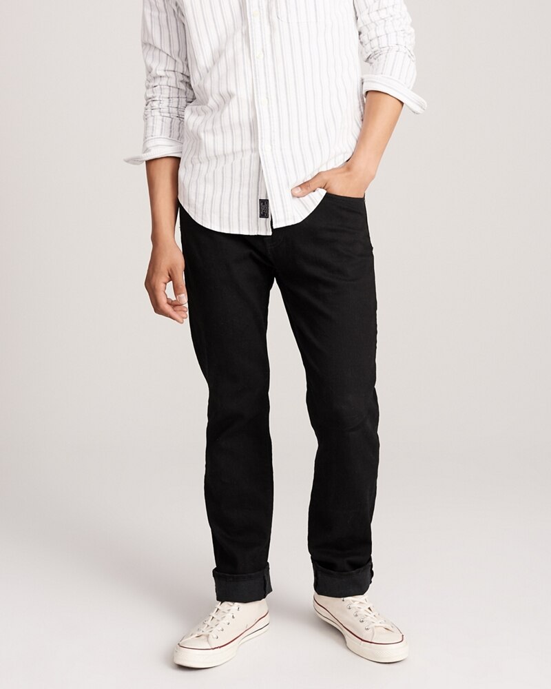 Hình Quần Jean nam Abercrombie & Fitch AF-US-J50 Straight Jeans