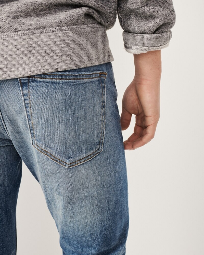 Hình Quần Jean nam Abercrombie & Fitch AF-US-J51 Ripped Skinny Jeans
