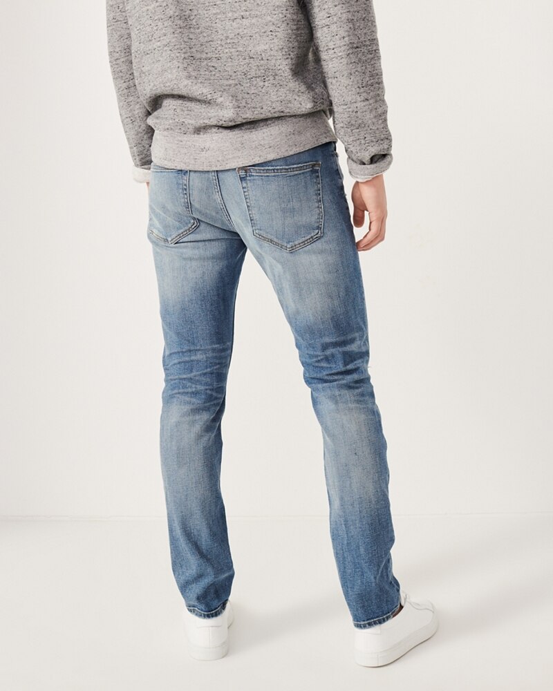 Hình Quần Jean nam Abercrombie & Fitch AF-US-J51 Ripped Skinny Jeans