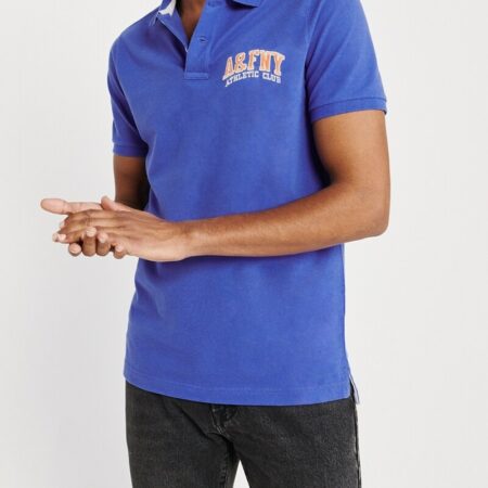 Hình Áo thun polo Abercrombie & Fitch AF-US-P41 Embroidered Logo Stretch Polo