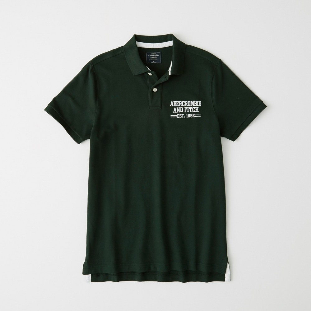 Hình Áo thun polo Abercrombie & Fitch AF-US-P42 Stretch Logo Polo