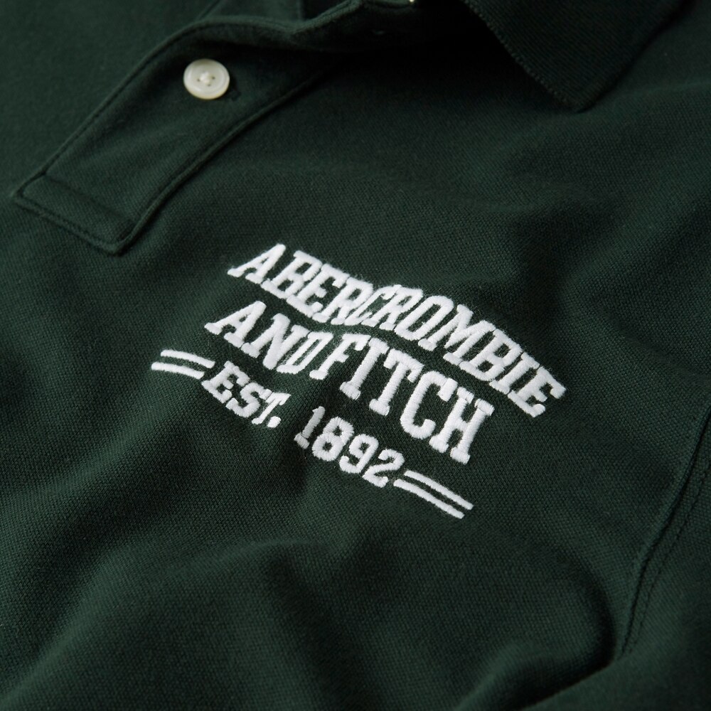 Hình Áo thun polo Abercrombie & Fitch AF-US-P42 Stretch Logo Polo