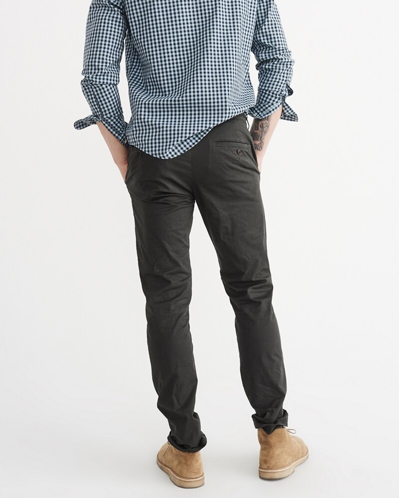 Hình Quần Khaki nam Abercrombie & Fitch AF-US-Q18 Skinny Chinos Stretch Twill