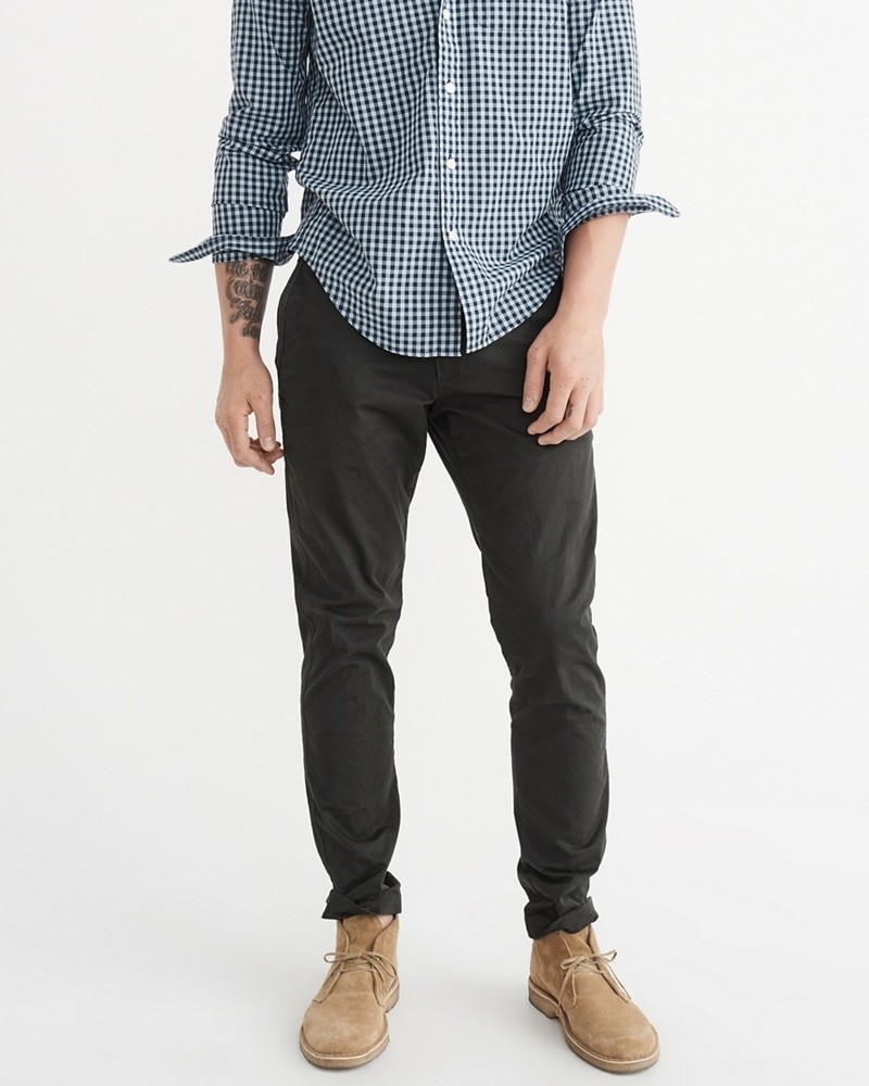 Hình Quần Khaki nam Abercrombie & Fitch AF-US-Q18 Skinny Chinos Stretch Twill