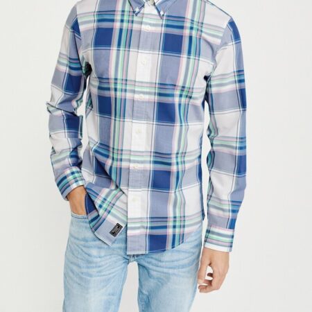 Hình Áo sơmi nam Abercrombie & Fitch AF-US-SM91 Super Slim Poplin Shirt