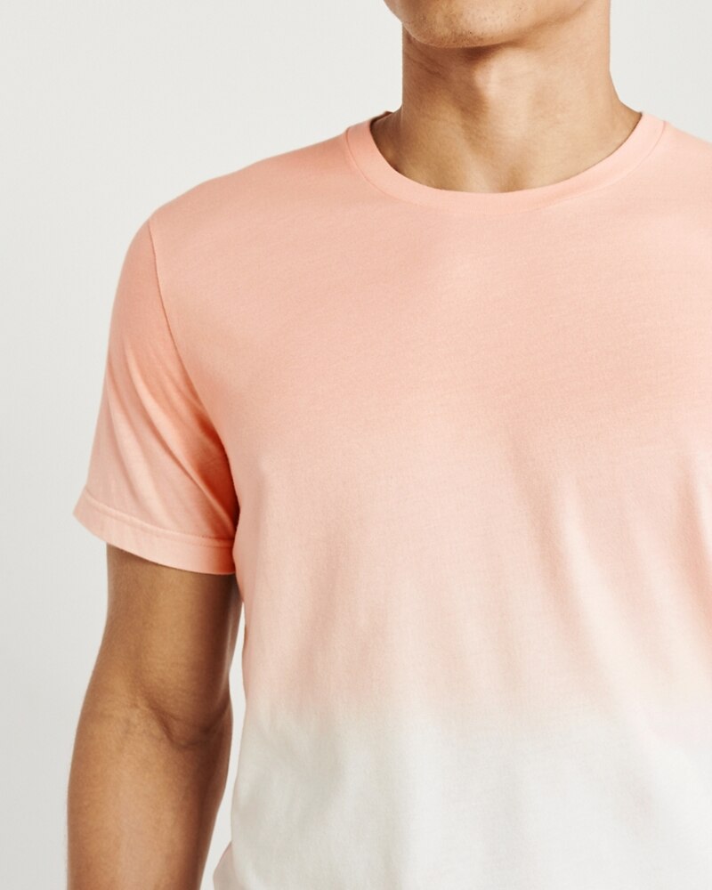 Hình Áo thun nam Abercrombie & Fitch AF-US-T41 DIP-DYE CREW TEE