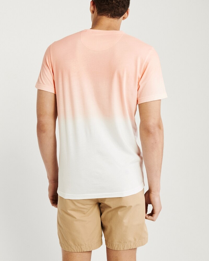 Hình Áo thun nam Abercrombie & Fitch AF-US-T41 DIP-DYE CREW TEE