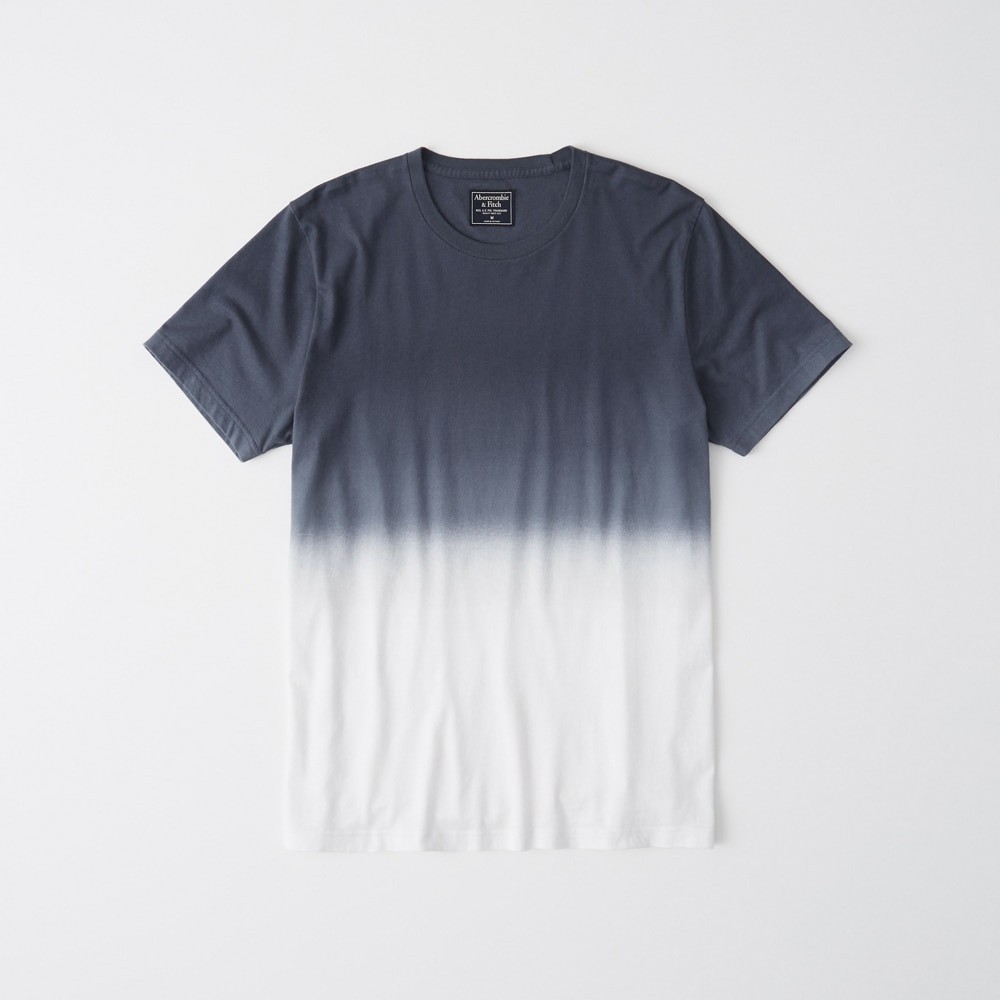 Hình Áo thun nam Abercrombie & Fitch AF-US-T44 DIP-DYE CREW TEE