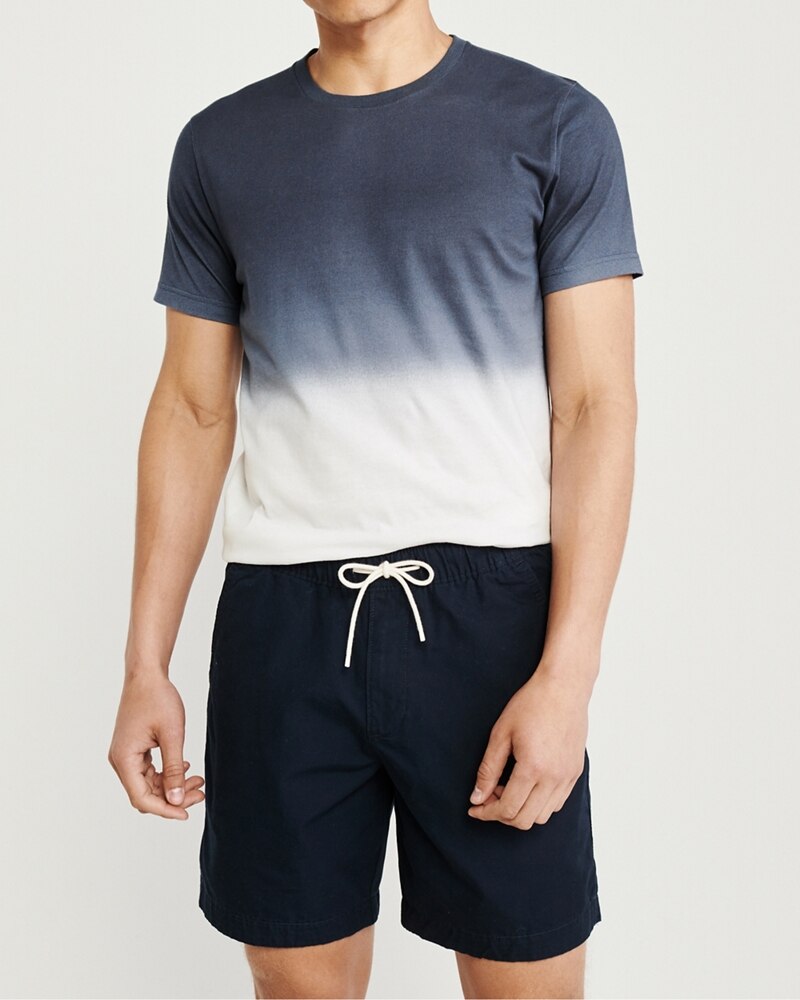 Hình Áo thun nam Abercrombie & Fitch AF-US-T44 DIP-DYE CREW TEE