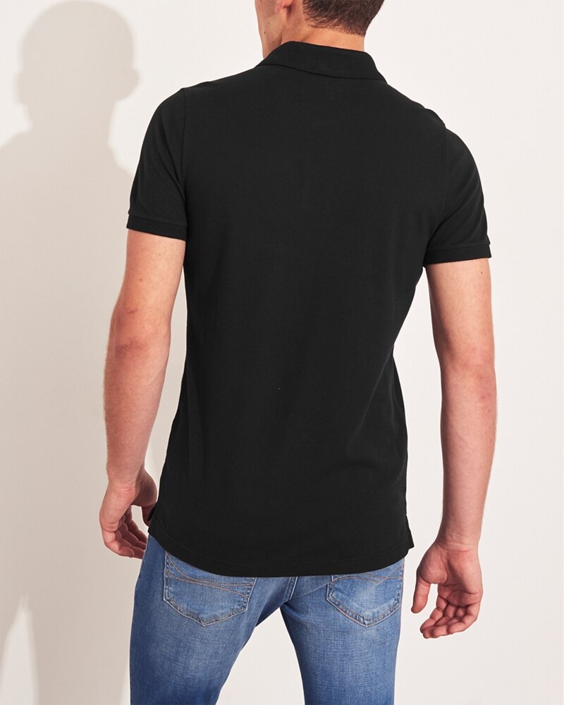 Hình Áo thun nam Hollister HCO-P209 Stretch Muscle Fit Polo