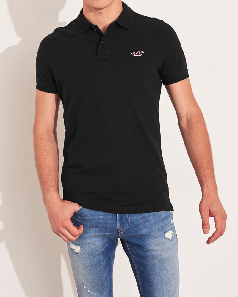 Hình Áo thun nam Hollister HCO-P209 Stretch Muscle Fit Polo