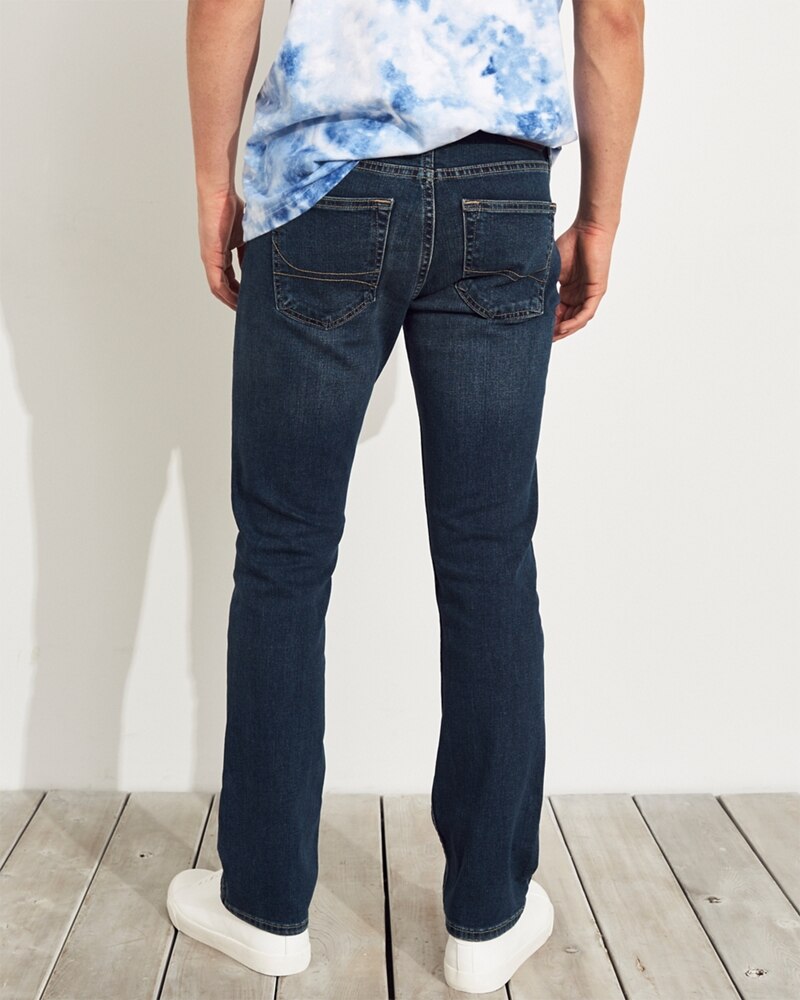 Hình Quần jean nam Hollister HCO-US-J23 Epic Flex Slim Straight medium wash